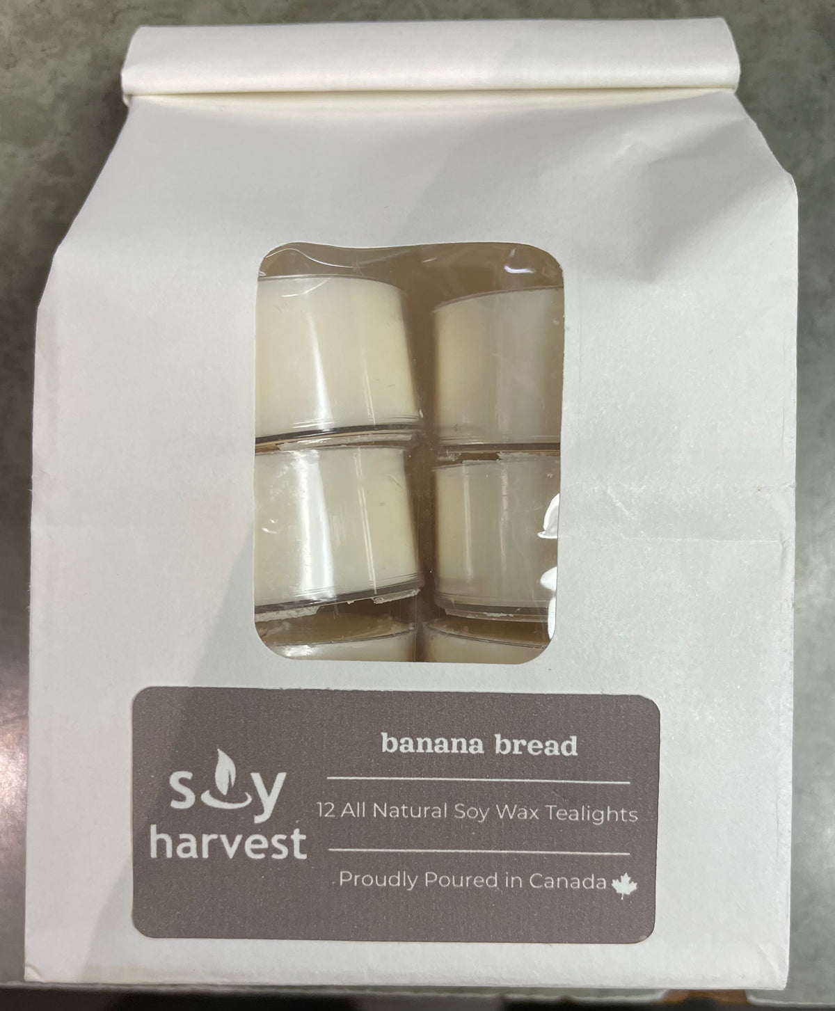 Soy Harvest Candles - Banana Bread - Tealights