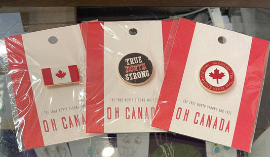 Souvenir - Canadian Pins - True North Strong and Free