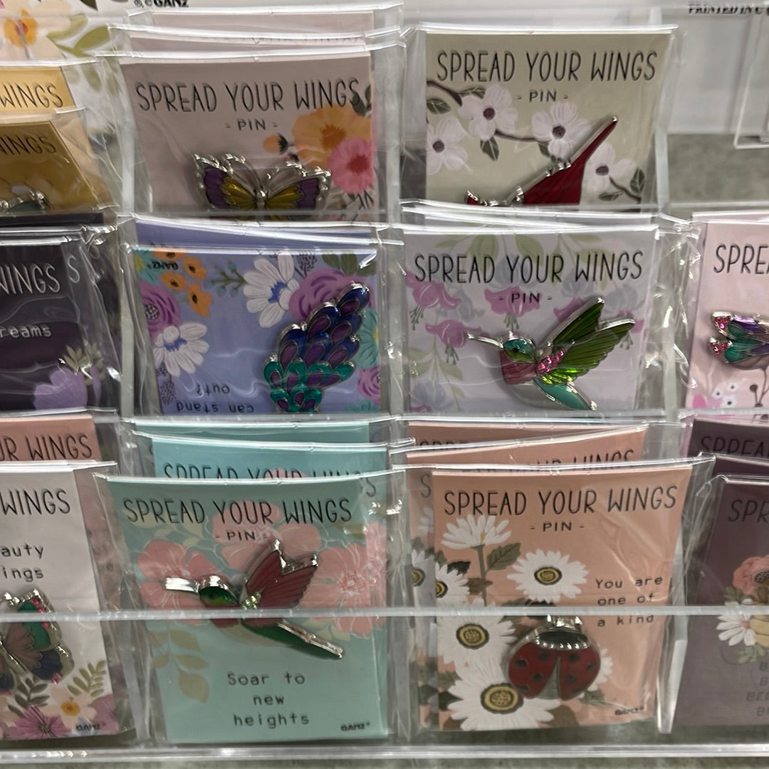 Spread Your Wings Pins
