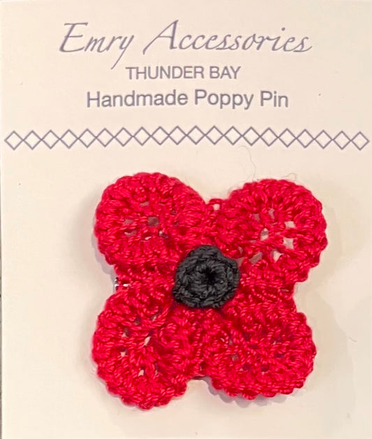 Poppy Pin - *Consignment* - Hand Made