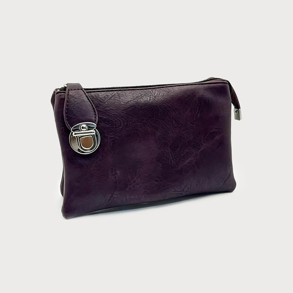 Caracol - Crossbody Bag - Plum