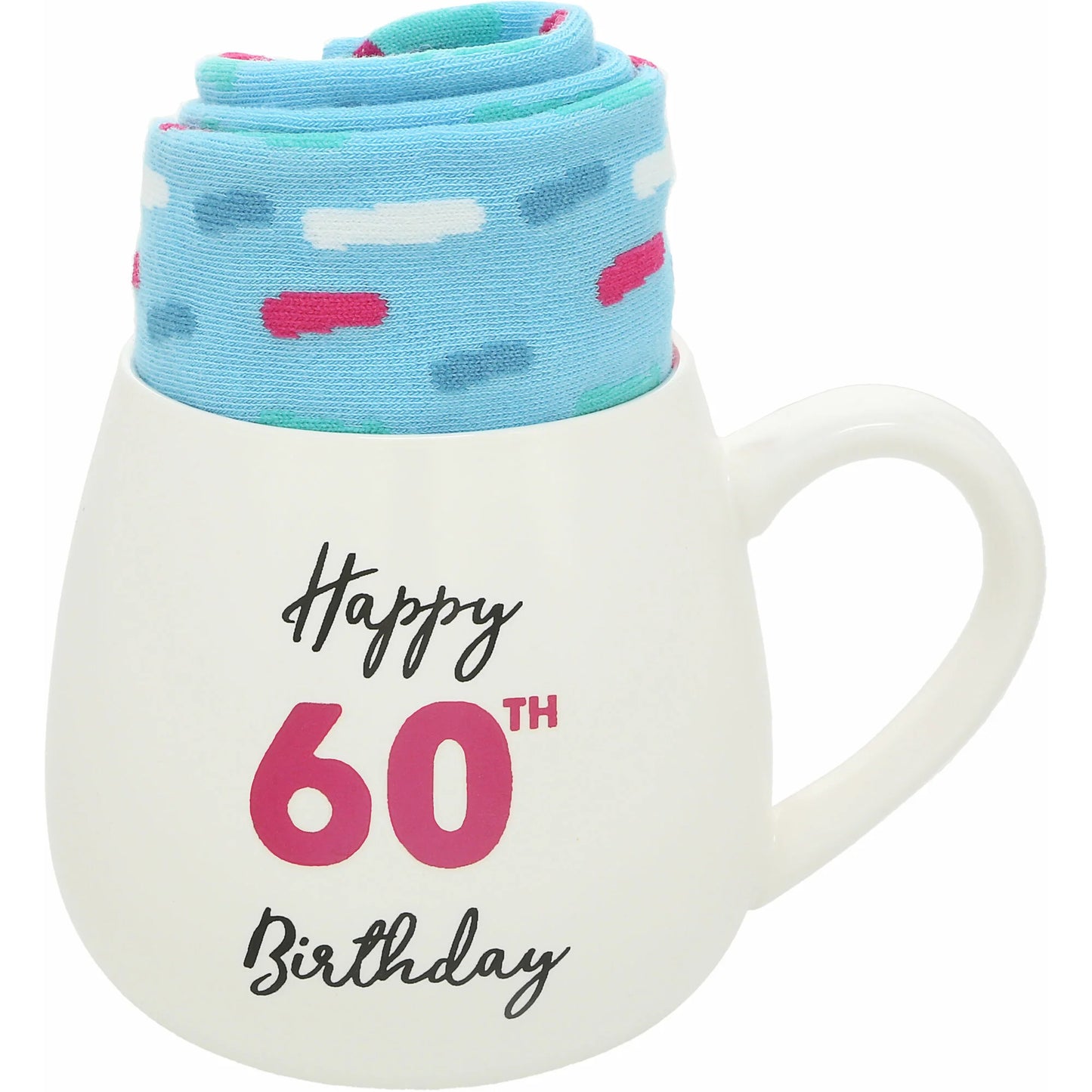 Drinkware - Happy 60th Birthday - Mug &b Socks