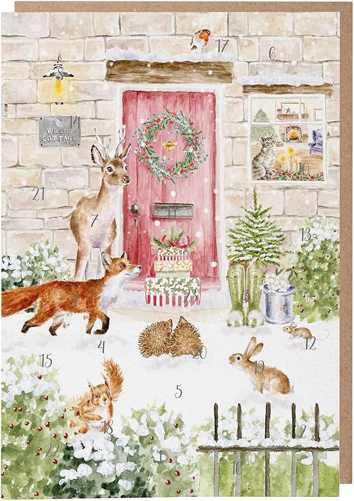 Wrendale Designs - Advent Calendar -Christmas Garden