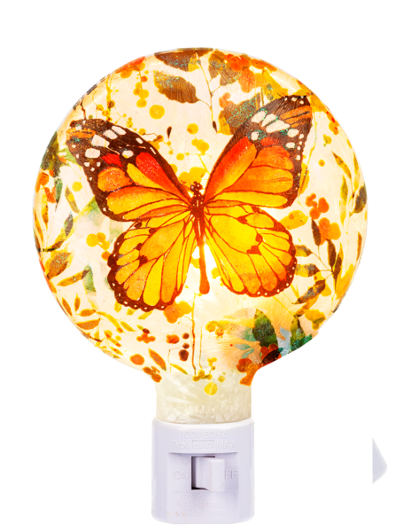 Night Light - Lights In The Night - Monarch Butterfly