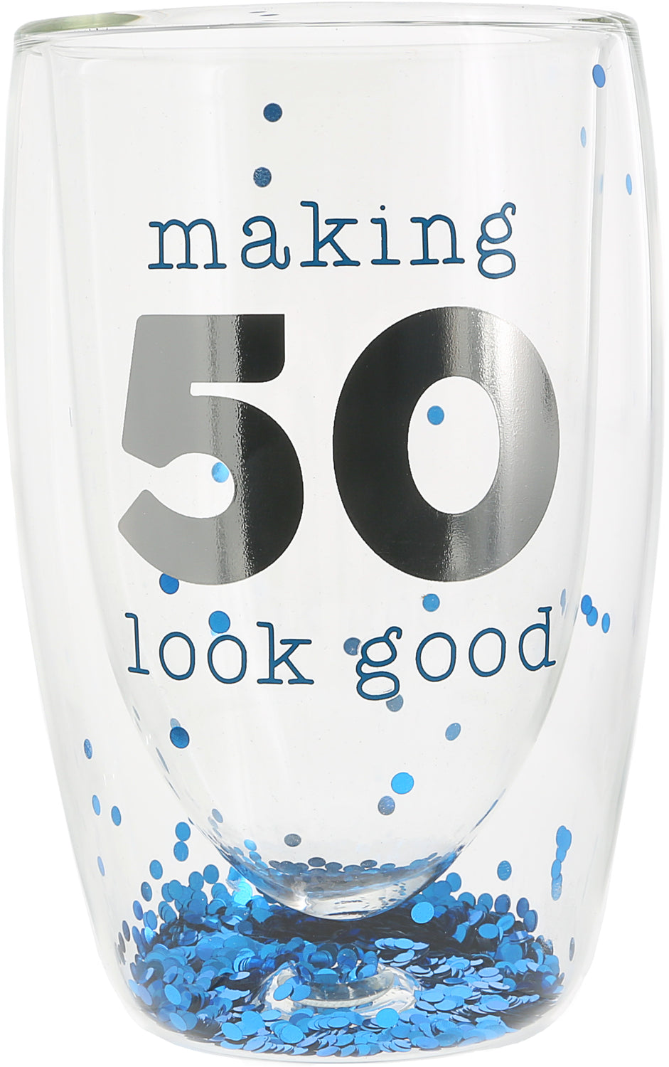 Drinkware - Happy Confetti To You - 50 - 14 oz Double-Walled Glass