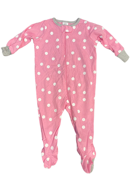 Baby - Gerber Onesie - White Dots On Pink