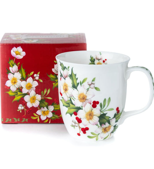 Mcintosh China - Java Mug - Festive Floral