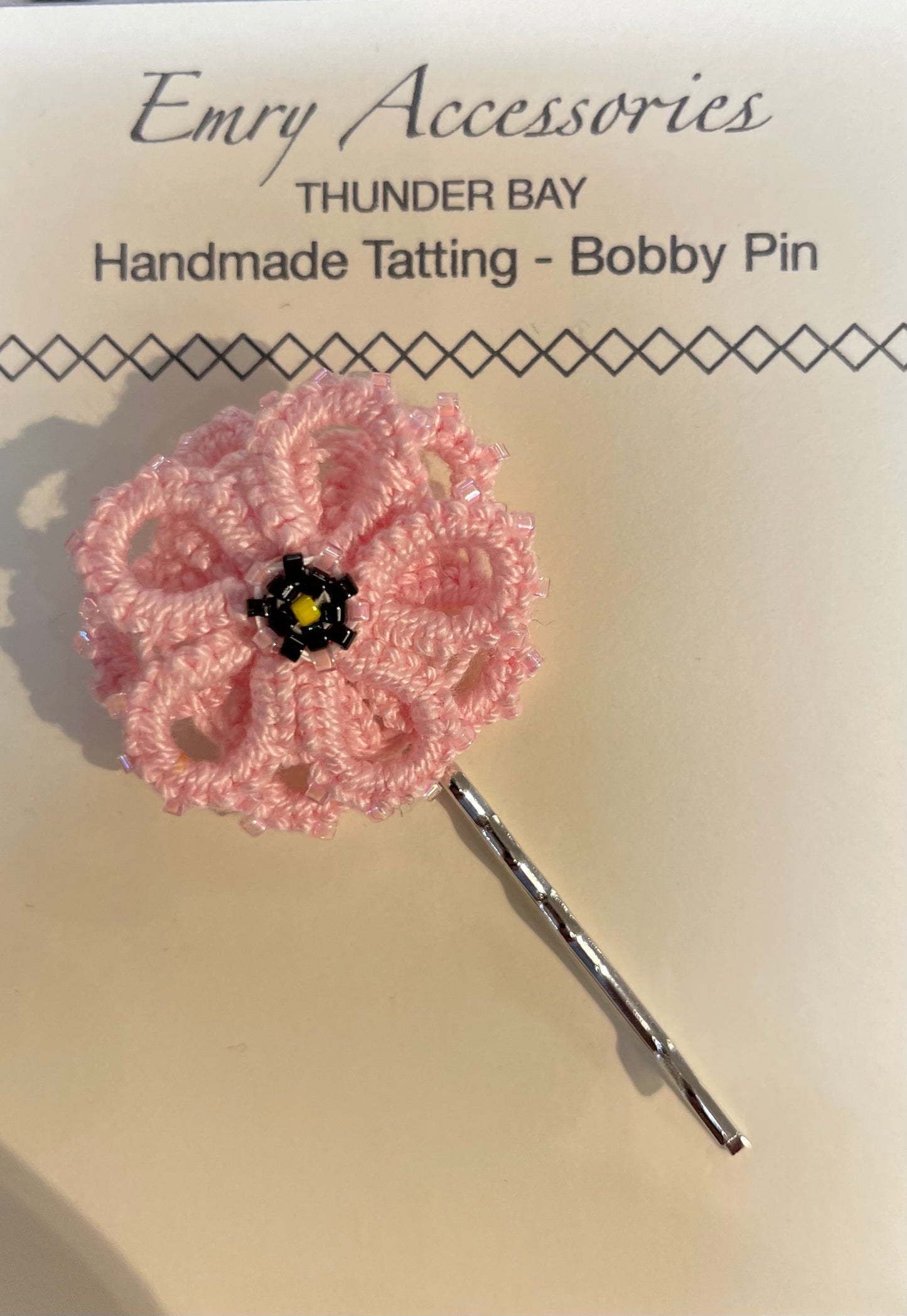 Bobby Pin - *Consignment* - Handmade Tatting