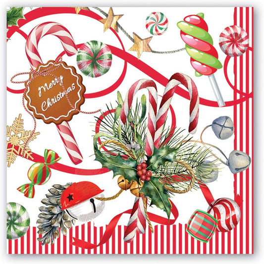 Michel Design Works - Peppermint Cocktail Napkins