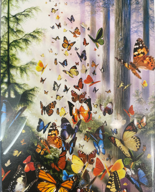 Note Cards - Blank Inside - Butterflies