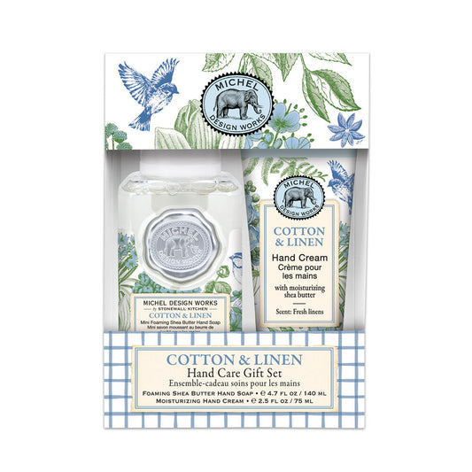 Michel Design Works - Hand Care Gift Set - Cotton & Linen