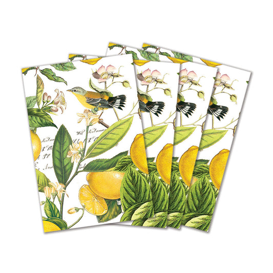 Michel Design Works - Table Napkins - Lemon Basil - Set of 4
