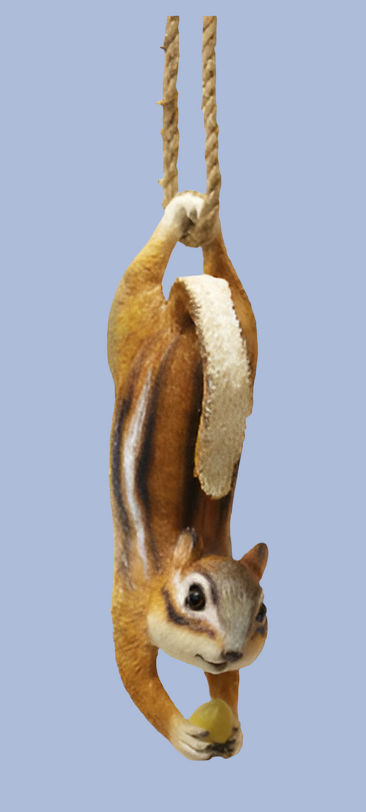 Garden - Hanging Chipmunk With Acorn