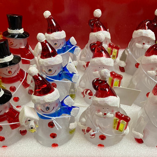 Christmas - LED Mini Snowman - Assorted Varieties