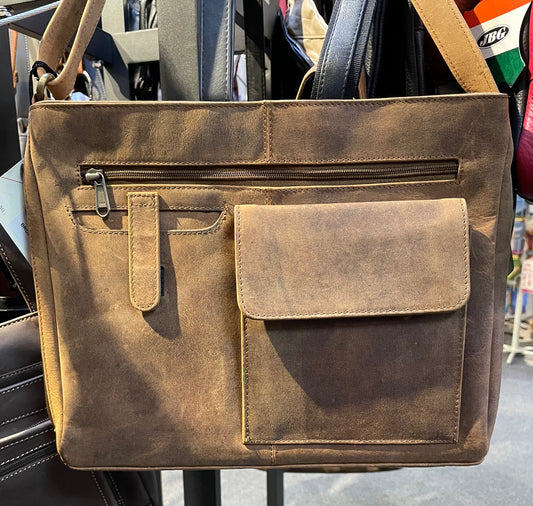 Leather Bag - Canadian Traveler