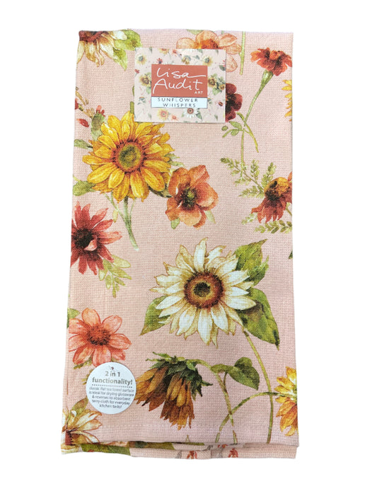 Tea Towel - Sunflower Whispers - Flowers