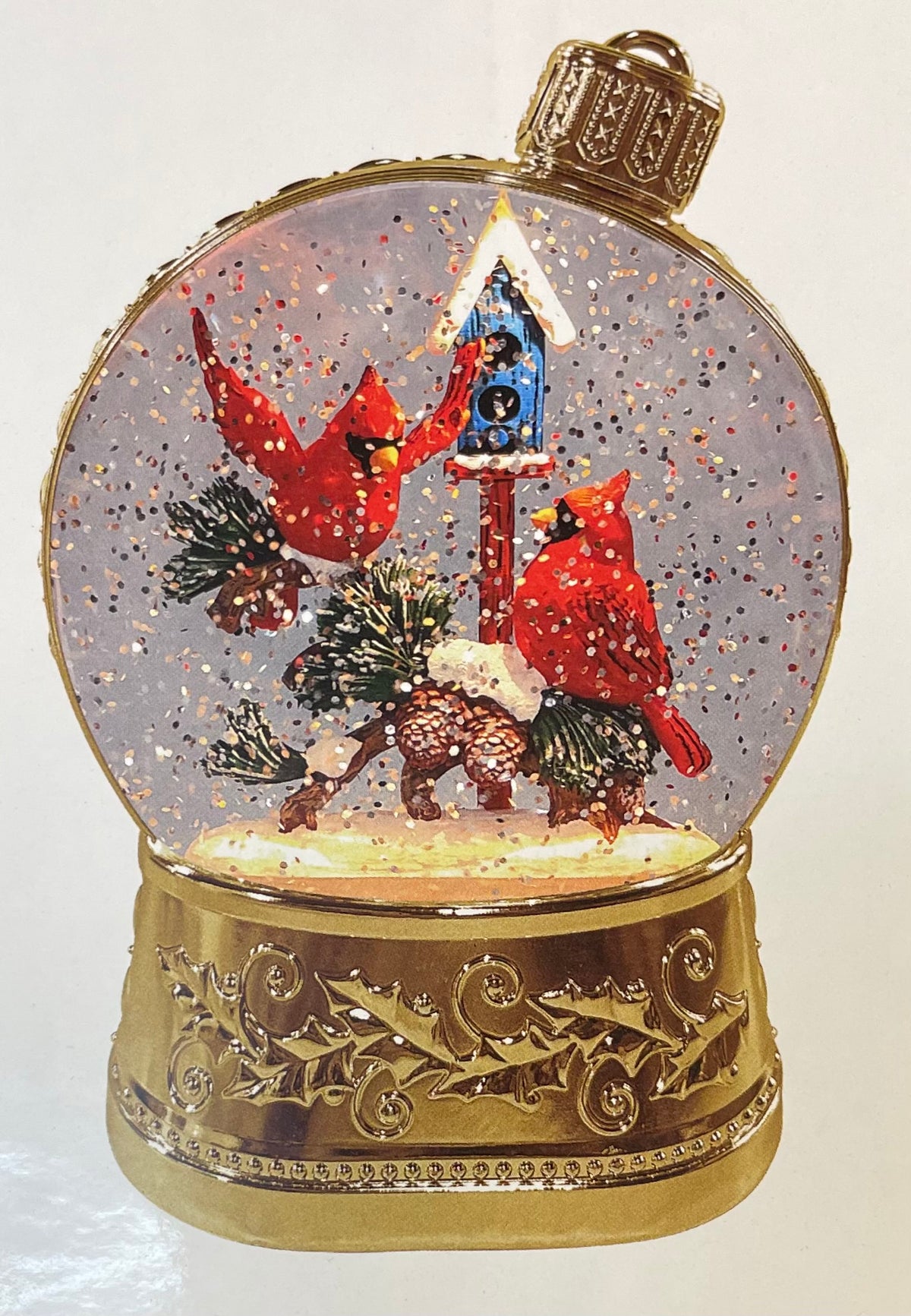 Christmas - LED Cardinal Ornament Lamp