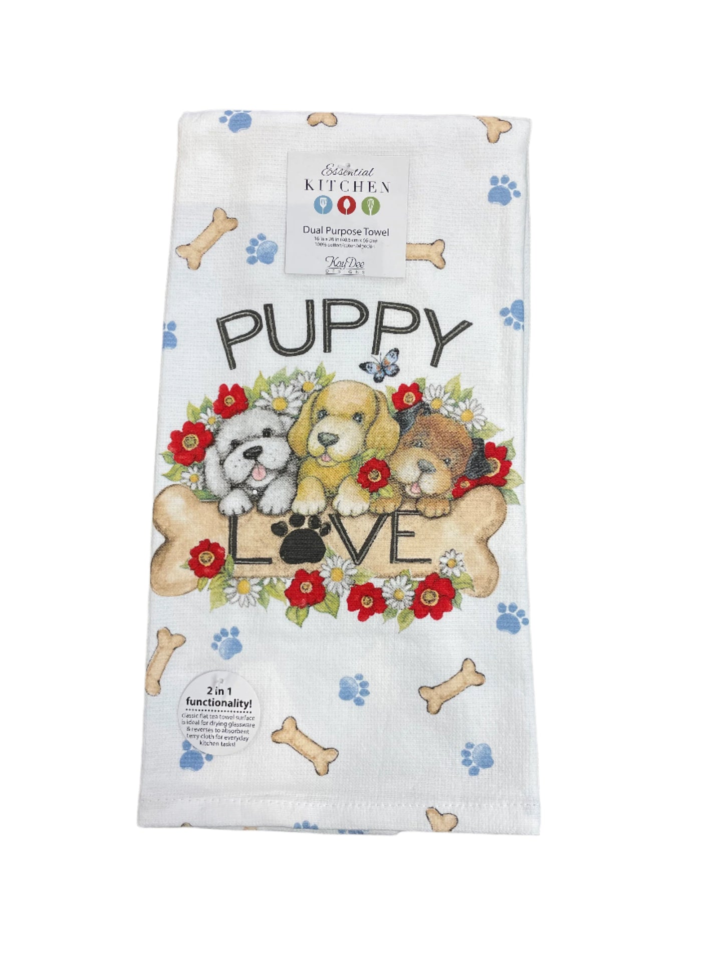 Towel - Dual Purpose - Puppy Love