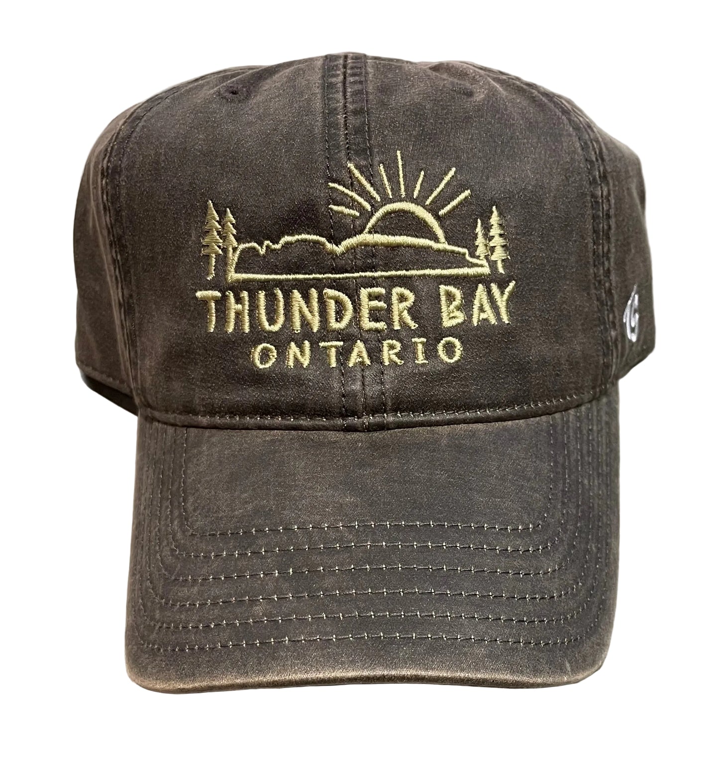 Ball Cap - Wax/Oil - Thunder Bay, On - Brown