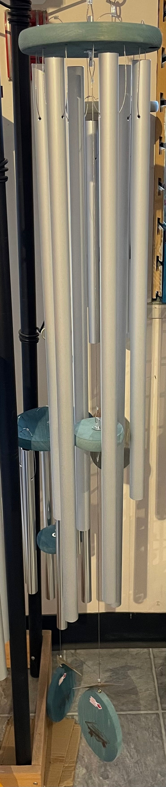 Wind Chimes - Fox Brae - Buckingham - 52" - Light Blue