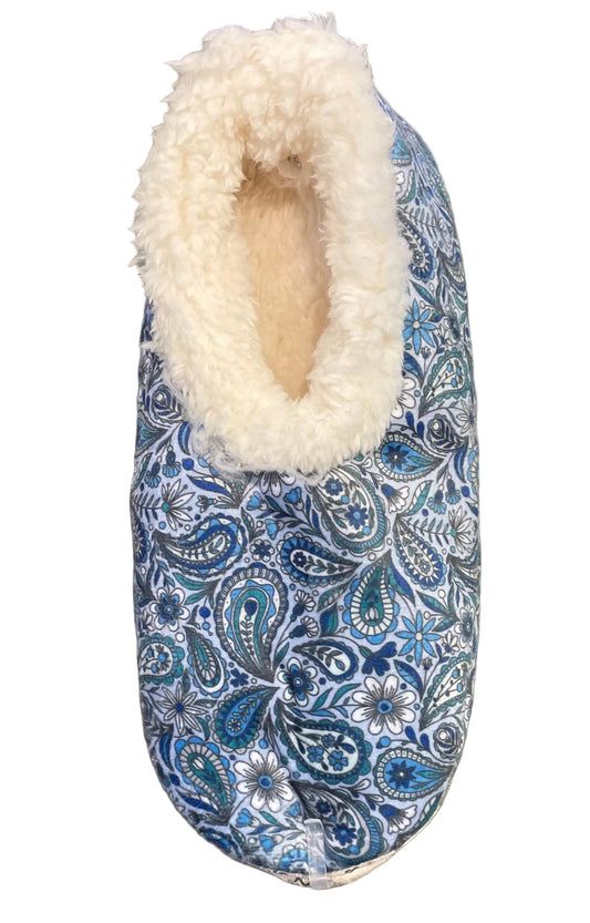 Snoozies - Blue Paisley