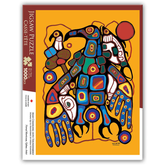 Oscardo - Norval Morrisseau - Man Changes Into Thunderbird