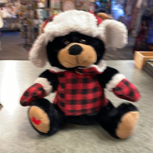 Souvenir Toy - Plush Plaid Bear