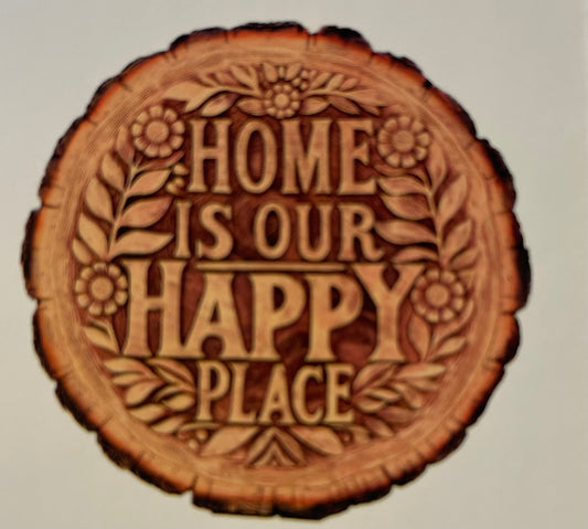 Garden - Stepping Stone - Home is Our Happy Place