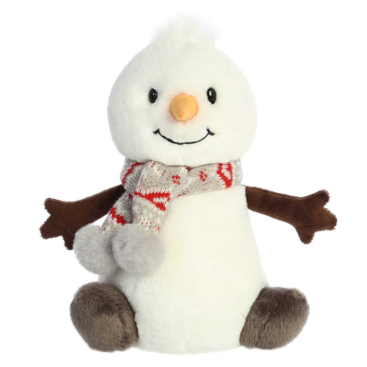 Christmas Plush Toy - Wren Snowman with Scarf