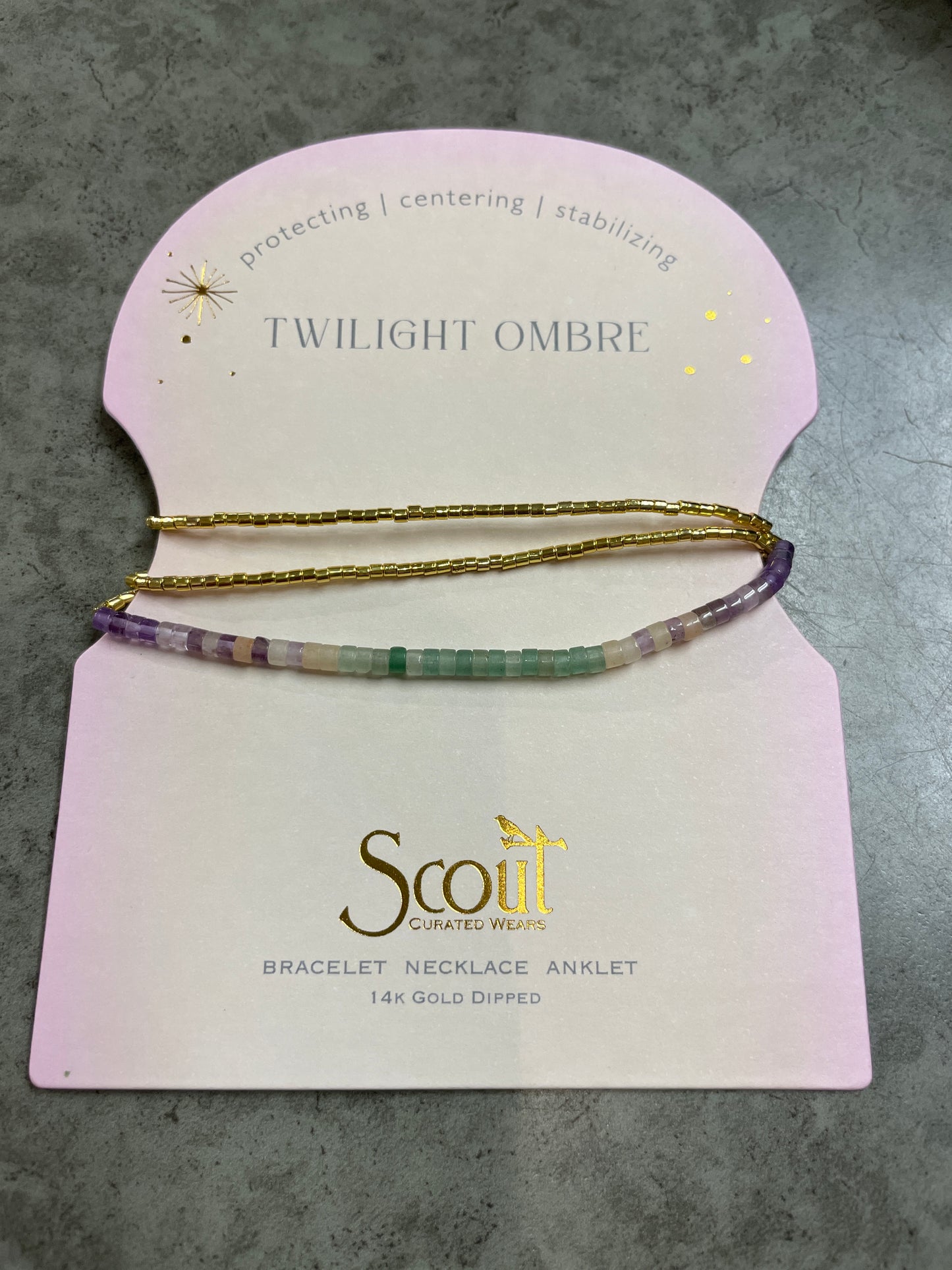 Scout Curated Wears - Twilight Ombre Bracelet/Necklace