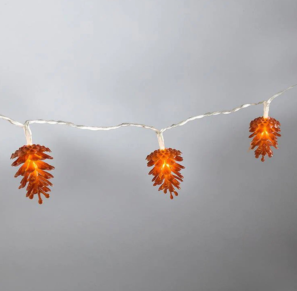 Christmas - Pinecone Lights