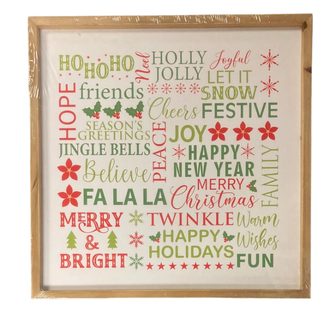 Christmas - Word Sign