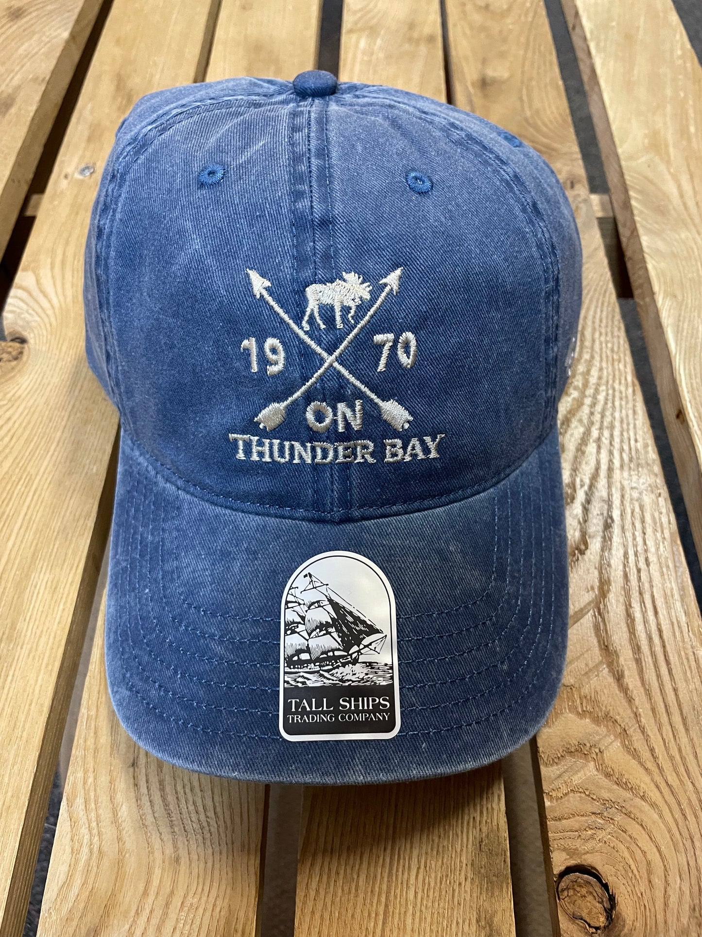 Ball Cap - 1970 Thunder Bay, ON. - Washed Navy