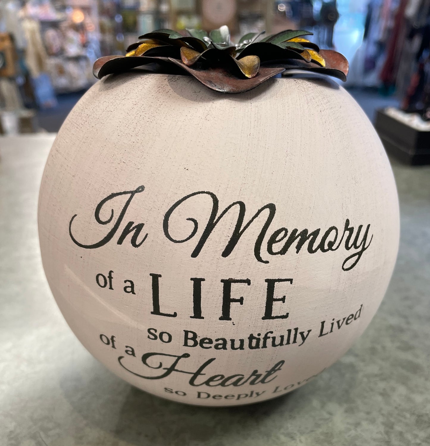 In Memory of a Life…