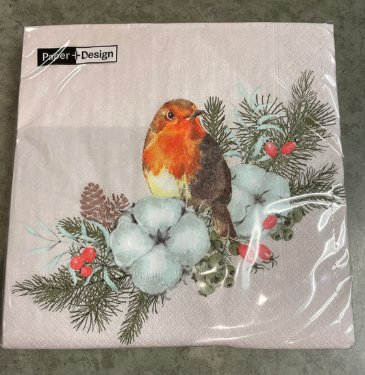 Napkins - Lunch - Robin Forest