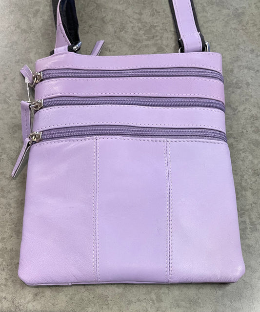 Leather Bag - JBG - Purse - Lavender