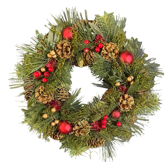 Christmas - Wreath with Cones