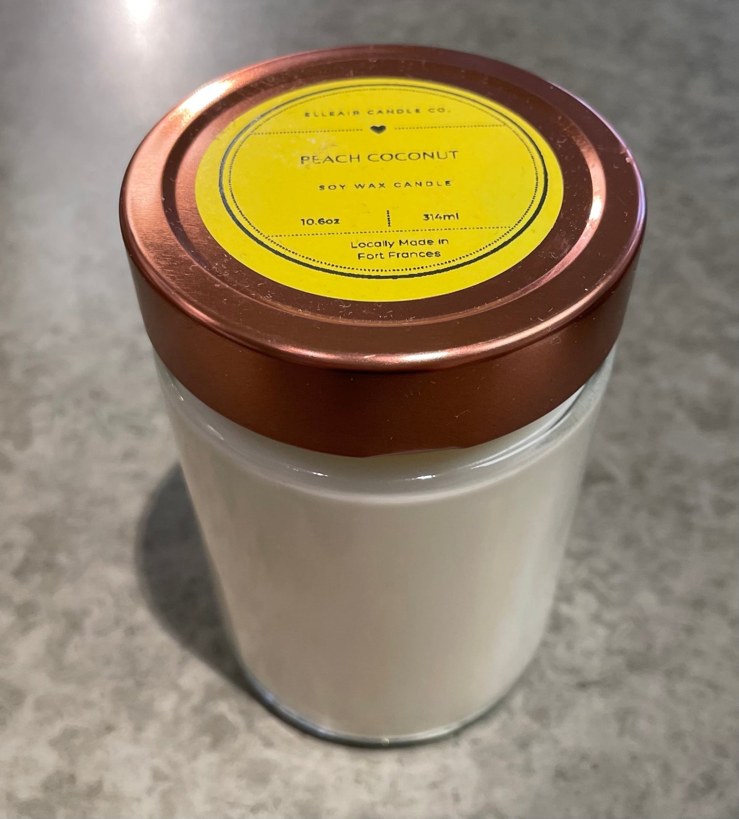 Elleair Candle Co. - *Consignment* - Peach Coconut
