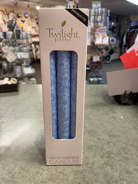 Twilight Green Candles - Package of 6