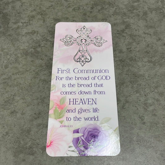 Religious Book Mark - First Communion