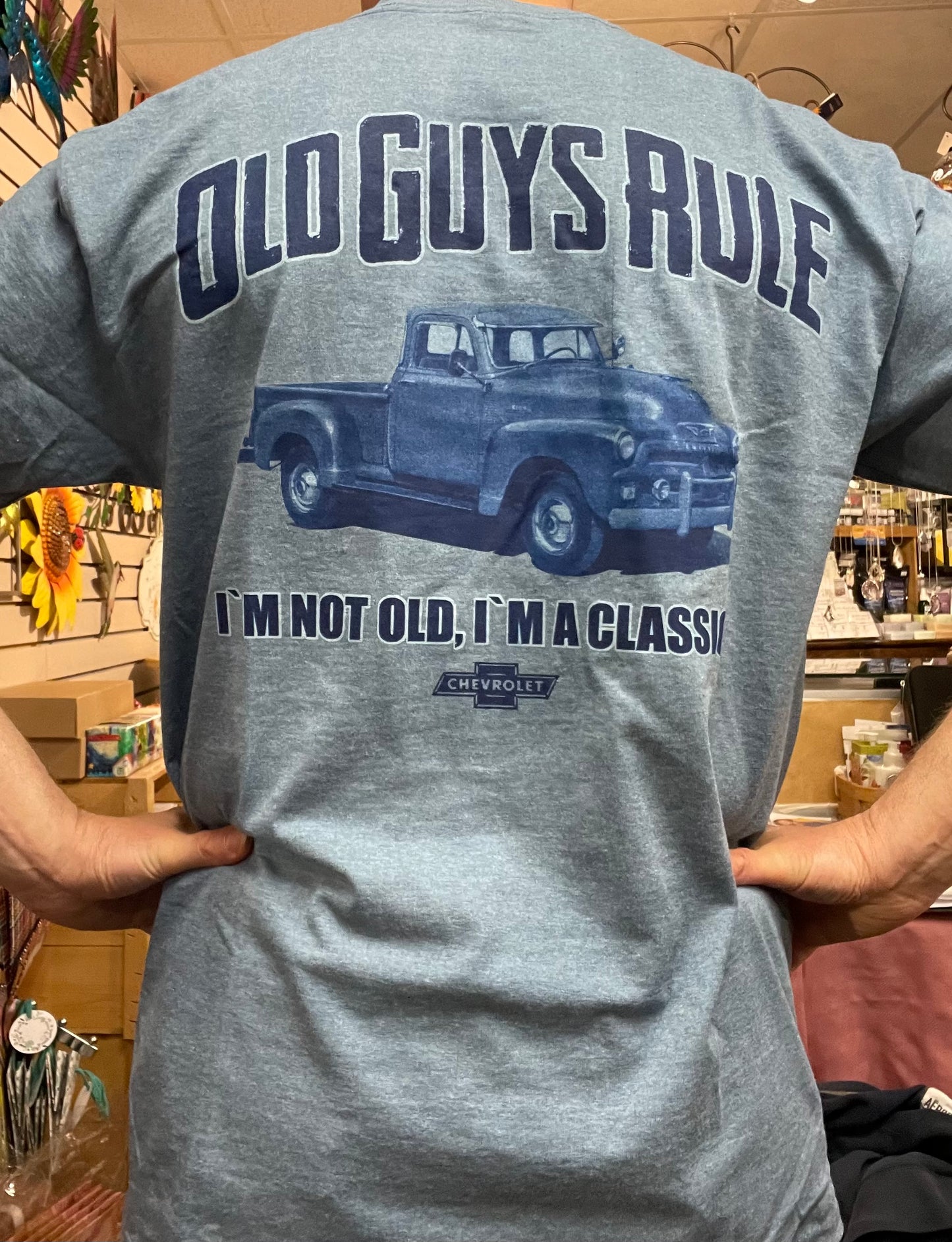 Old Guys Rule - T-Shirt - I'm not Old, I'm a Classic - Light Blue