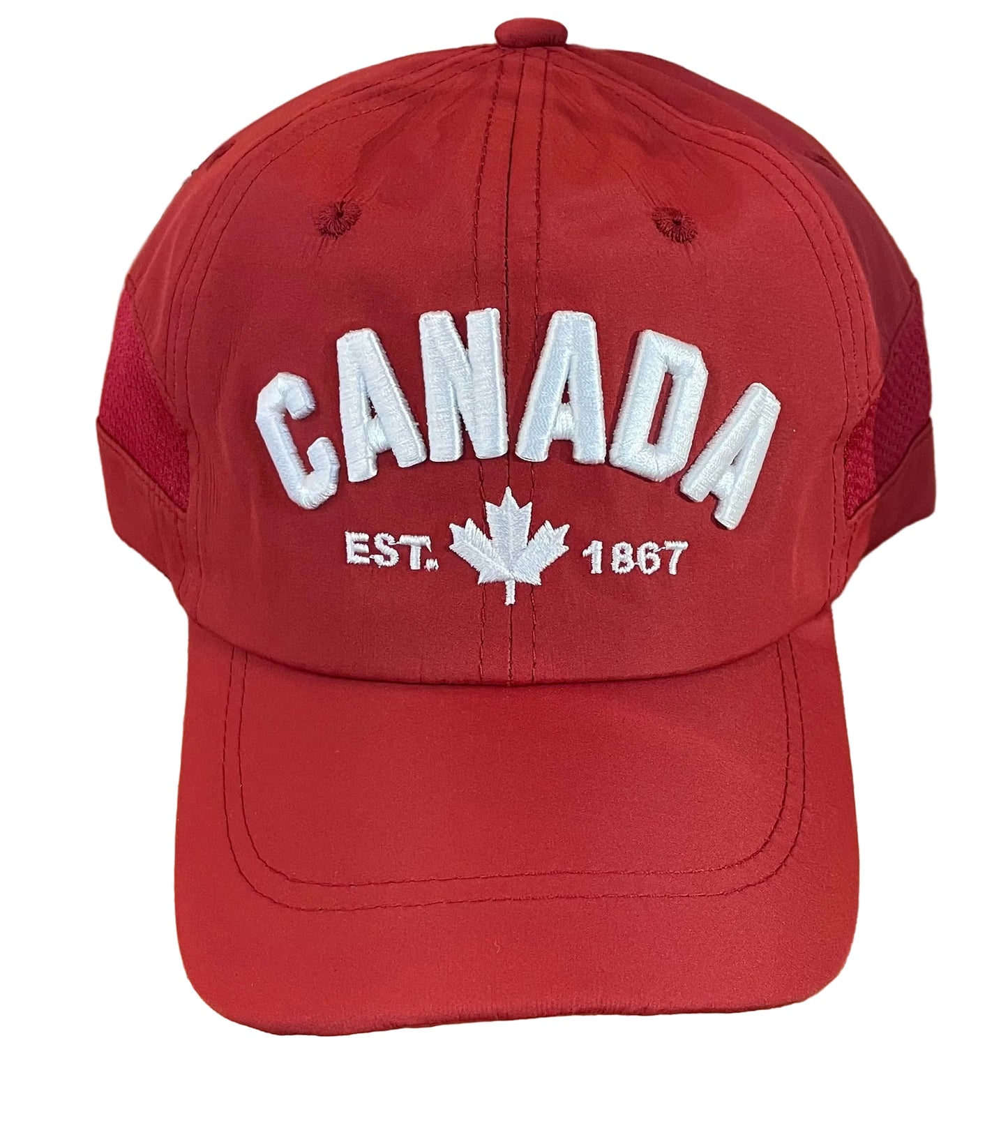 Souvenir - Ball Cap - Canada Est. 1867 - Burgundy