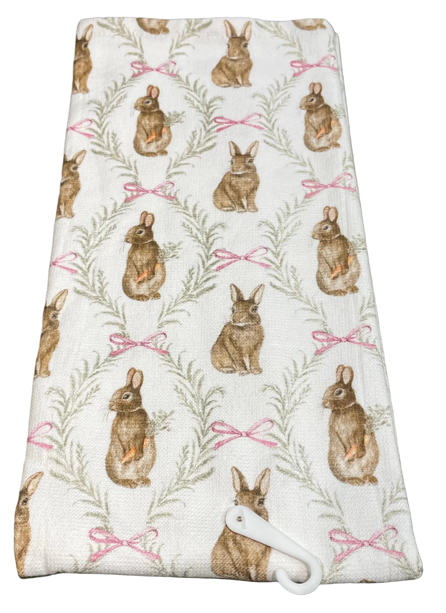 Towel - Dual Purpose - Bunny Lattice