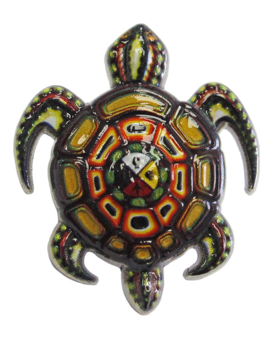 Oscardo - James Jacko - Medicine Turtle Pin