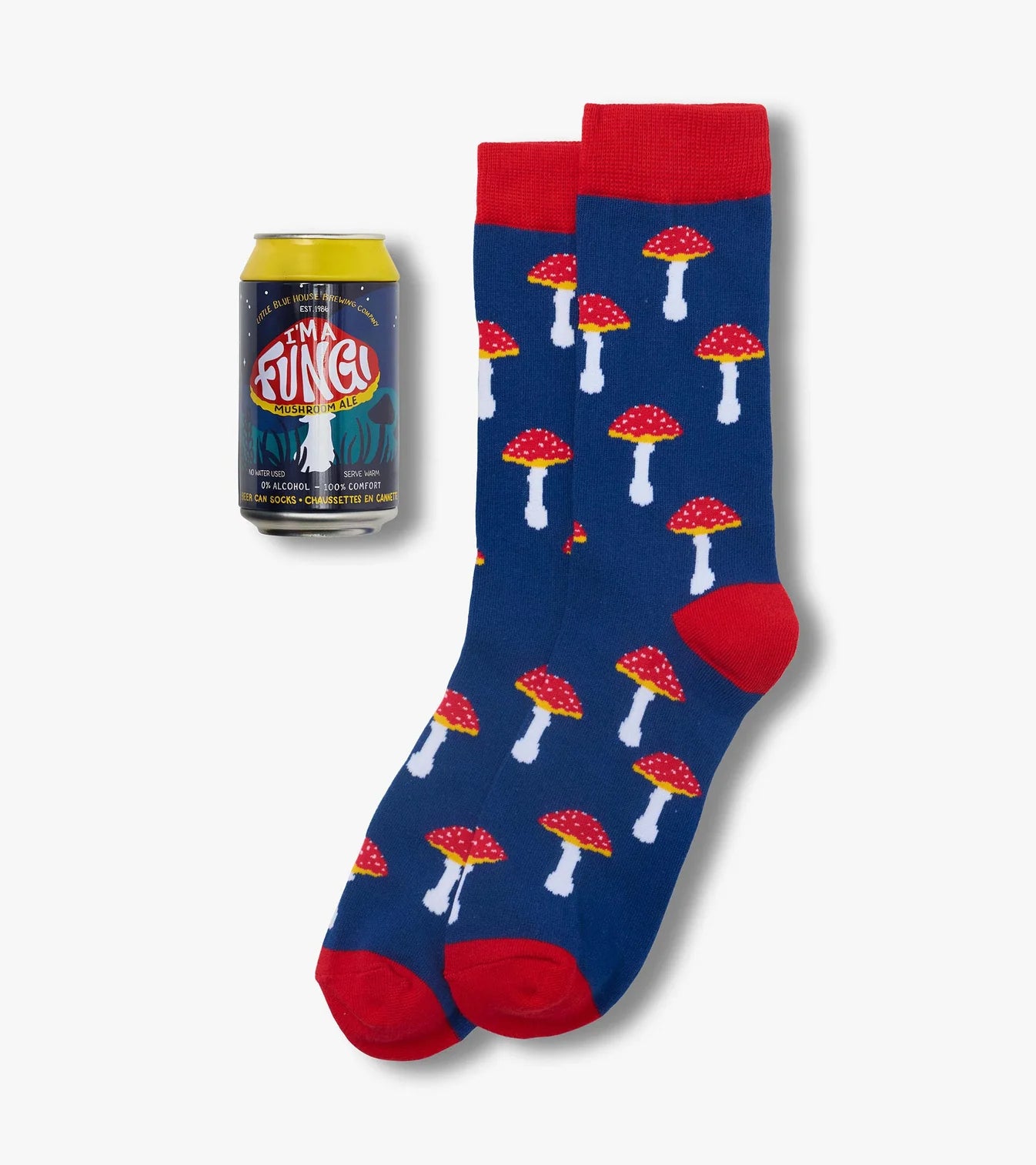 Beer Can Socks - Assorted Varieties