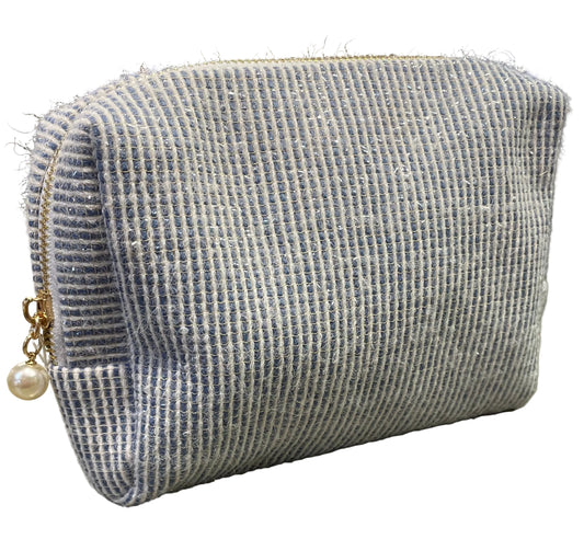 Caracol - Small Cosmetic Bag - Blue