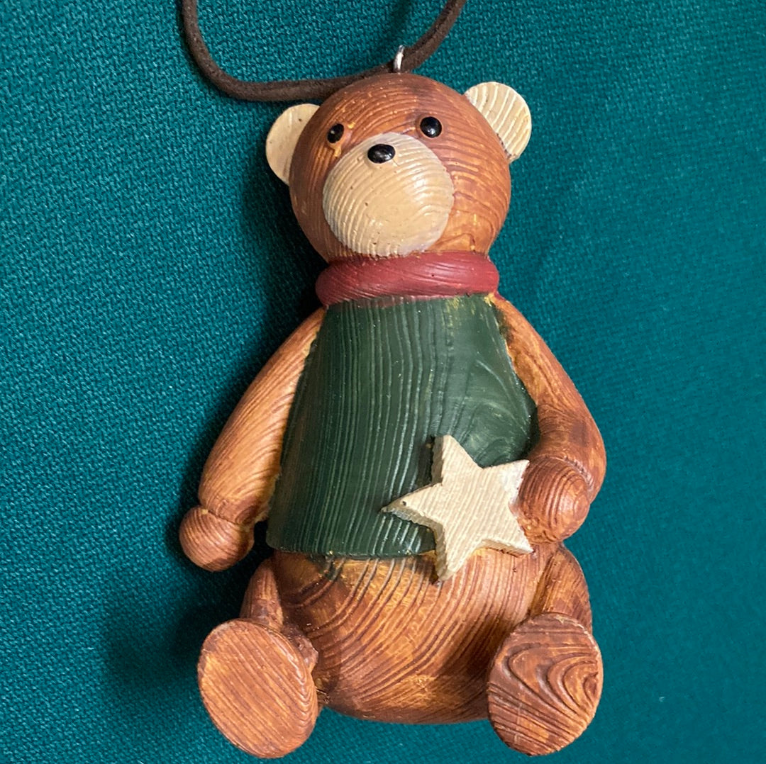 Christmas - Ornament - Bear - Tree or Star