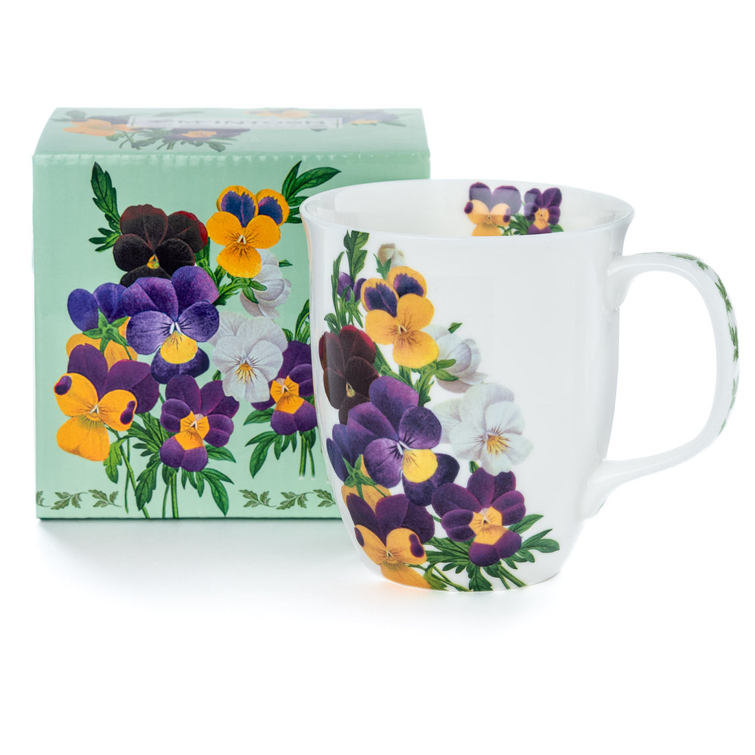 McIntosh China - Botanical Flowers - Viola - Java Mug