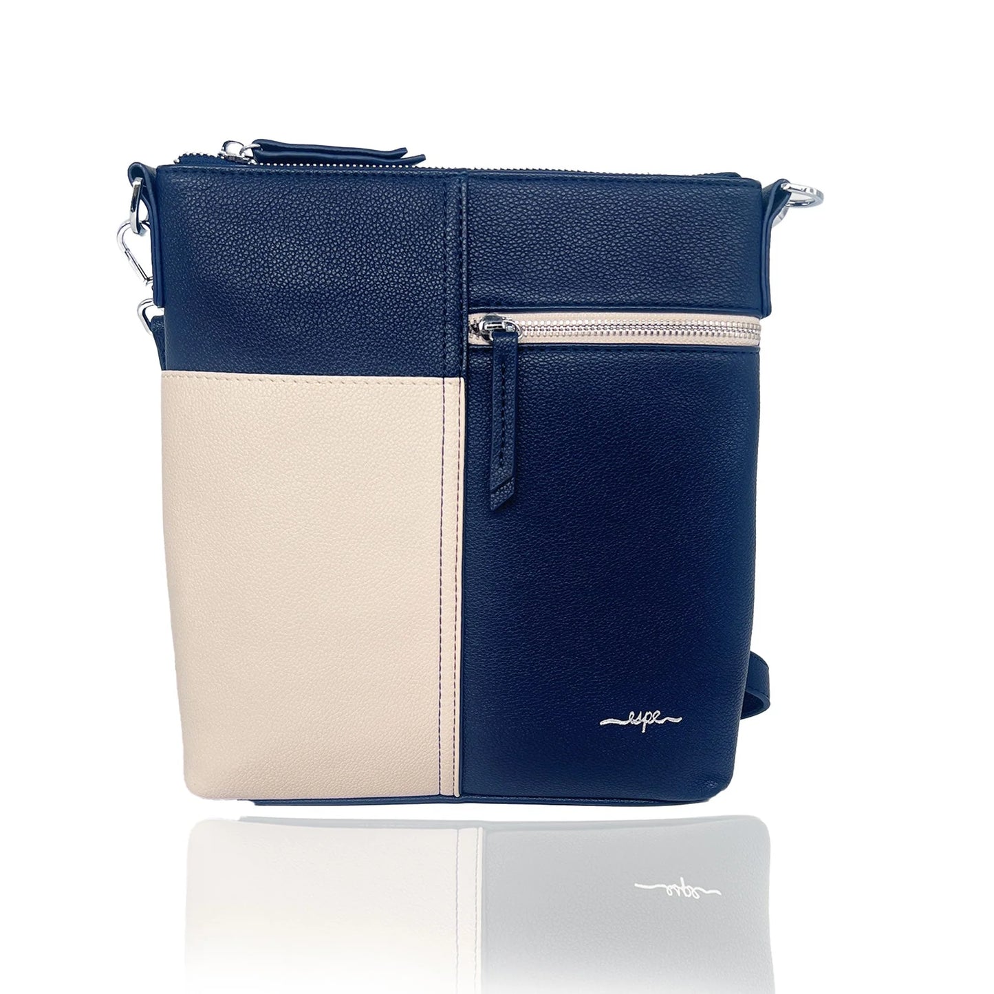 Espe - Barrie Two-Tone Crossbody Bag