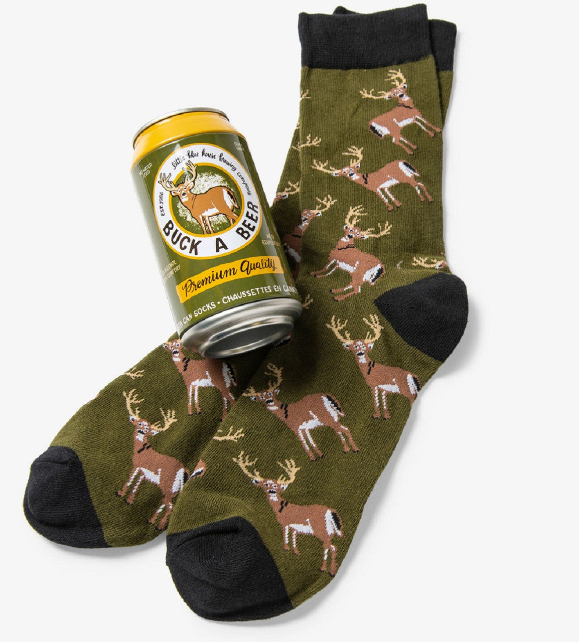Beer Can Socks - Assorted Varieties